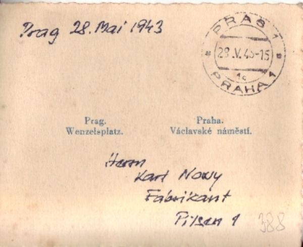 Václavské náměstí 1943 98 005 ●